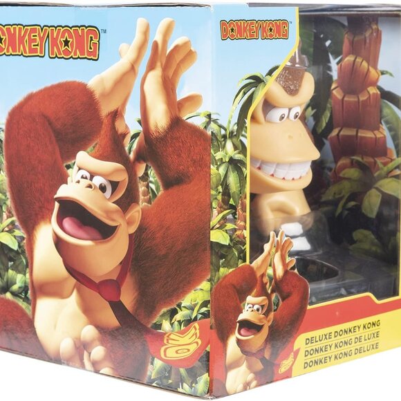 New Super Mario Donkey Kong 6" Deluxe Action Figure 10 Points of articulation Br - Picture 16 of 16